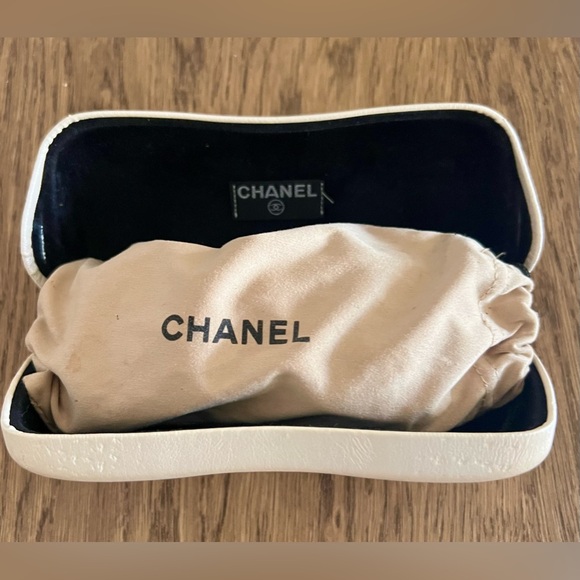 Chanel Sunglasses, Authentic, black frames with logos on and authentic case. - Picture 10 of 16